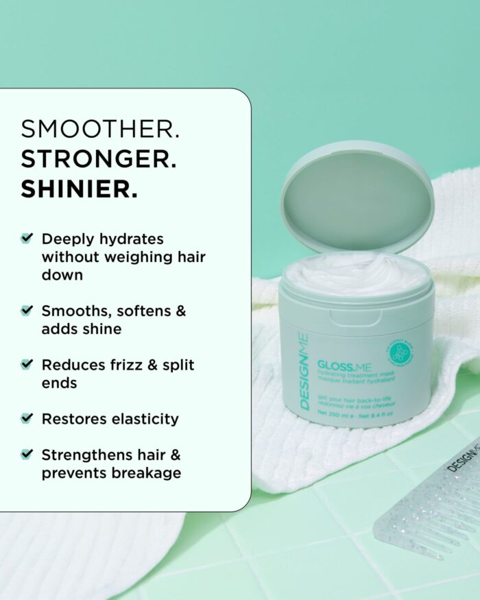 Gloss.Me Hydrating Treatment Mask 250ml - Image 3