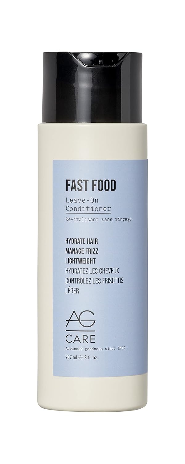 AG Care Fast Food Leave On Conditioner - Ultra-Shine and Weightless Conditioner 237ml