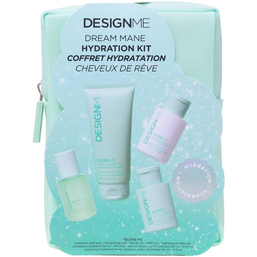 DesignMe Holiday Gloss.Me Dream Mane Mini 4pk 2025