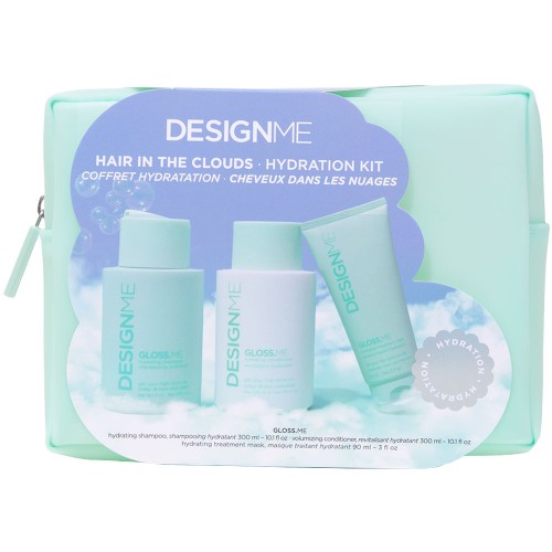DesignMe Holiday Gloss.Me Hair In The Clouds 3pk 2025