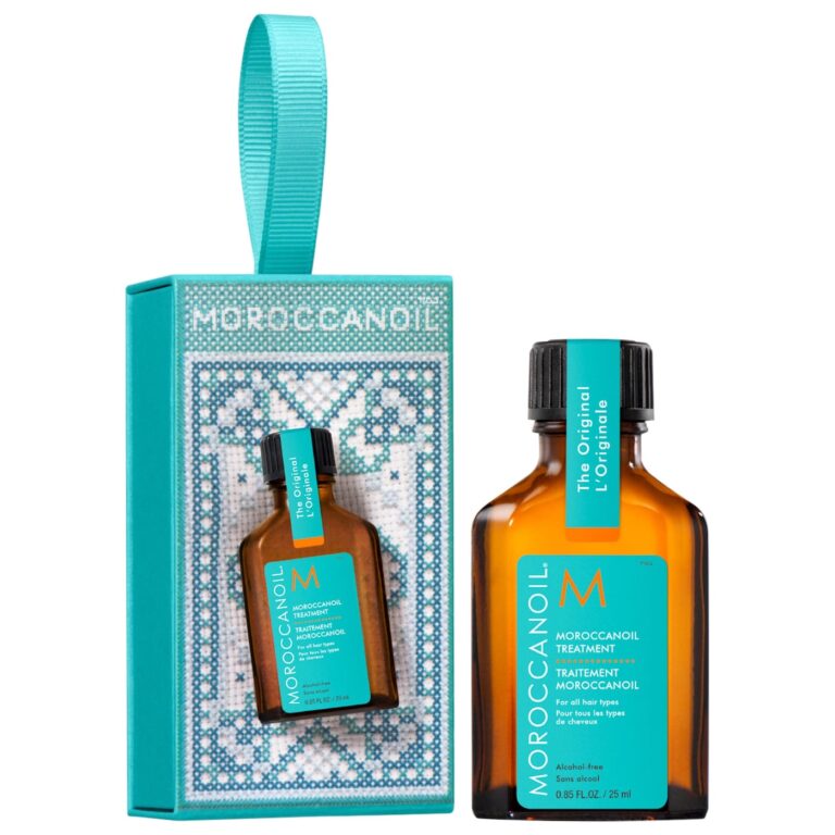 Mini Moroccanoil Treatment Hair Oil Holiday Ornament 2025