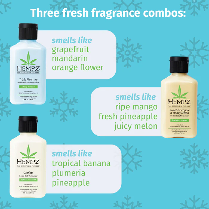 Tis' the Season Mini Moisturizing Lotions Gift Set
