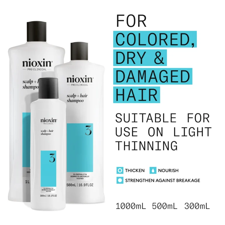 NIOXIN System 3 Scalp + Hair Shampoo 1000ml