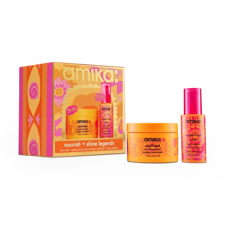 AMIKA Nourish + Shine legends gift set duo 2026